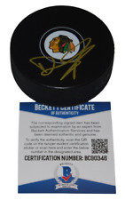 DEREK KING signed (CHICAGO BLACKHAWKS) Souvenir hockey puck BECKETT BAS BC90346 DEREK KING signed (CHICAGO BLACKHAWKS) Souvenir hockey puck BECKETT BAS BC90346