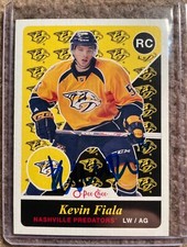 2015-16 OPC RETRO #534 KEVIN FIALA ROOKIE HOCKEY CARD NM AUTOGRAPHED PREDATORS 