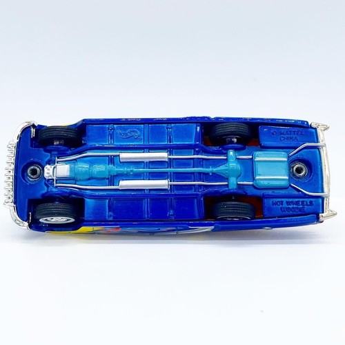 Hot Wheels, FIREWOOD CUSTOM '50 BUICK WAGON, Metallic Blue Hot, NEW in Box! - Picture 6 of 7