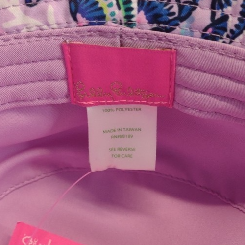 Lilly Pulitzer Fischerhut Damen Einheitsgröße Flieder Freesie Meerjungfrau für dich Rosa - Bild 6 von 7
