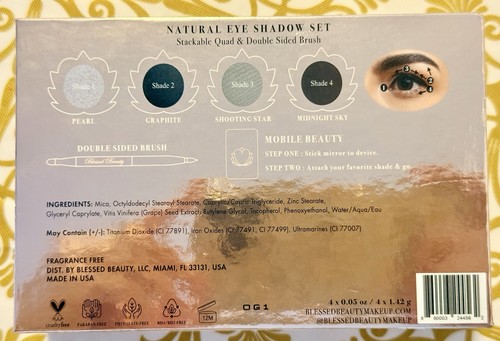 Blessed Beauty Natural Eye Shadow Set - Picture 2 of 2