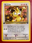 Meowth 62/82 Team Rocket Regular First Edition Pokemon Card