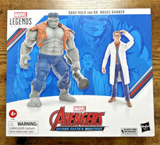 Marvel Legends Series Gray Hulk and Dr. Bruce Banner - Hasbro 2023 - NIB