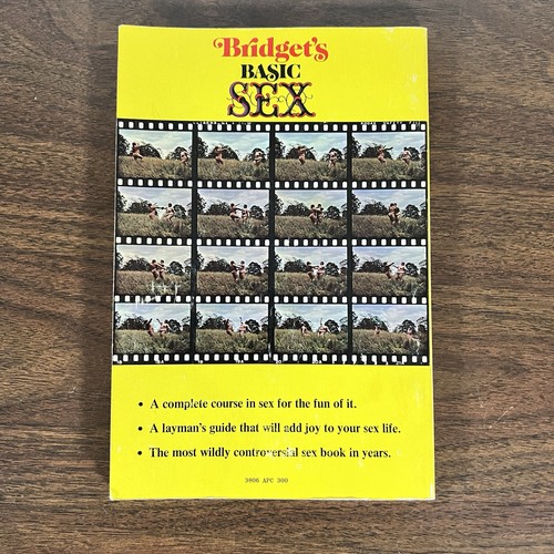 Bridget’s Basic Sex Vintage Paperback 1970s Illustrated Adult Guide