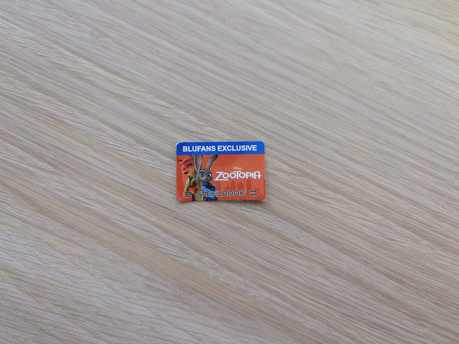 Zootopia 3D Blufans Exclusive Blu-ray Steelbook | Double Lenticular | LIKE NEW