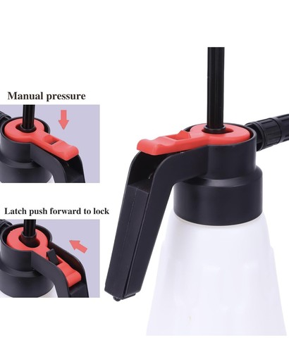 Pump foaming sprayer: 1.5L for car wash, home, garden; adjustable nozzle. - Picture 6 of 6