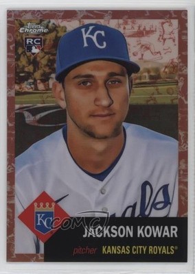 2022 Topps Chrome Platinum Anniversary 29/75 Jackson Kowar #181 Rookie RC k6j