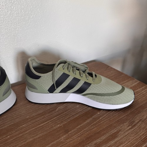 Tenis Adidas para hombre verde carbono N5923 talla 13 Db0959 usadas una vez - Imagen 4 de 8