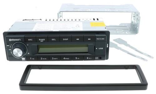 Continental USB MP3 AUX 1DIN Autoradio für Nissan Micra, Note (ab 2013) - Bild 7 von 10