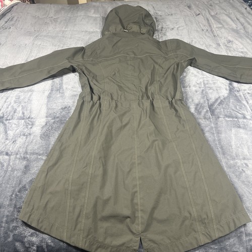 Kuhl Projekt Womans Size S Black Hooded Lightweight Packable Rain Jacket - Imagen 10 de 12