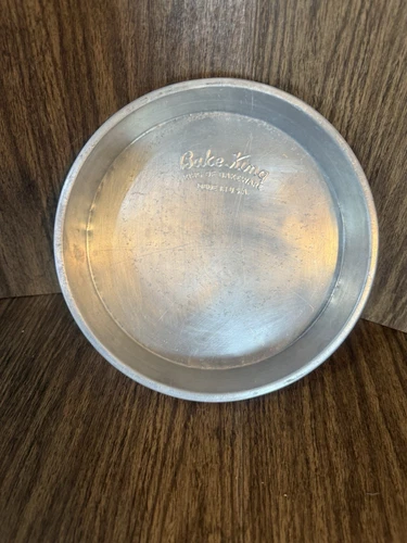 Bake King VTG collectable King Of Bakeware cake pan 1" deep Circle