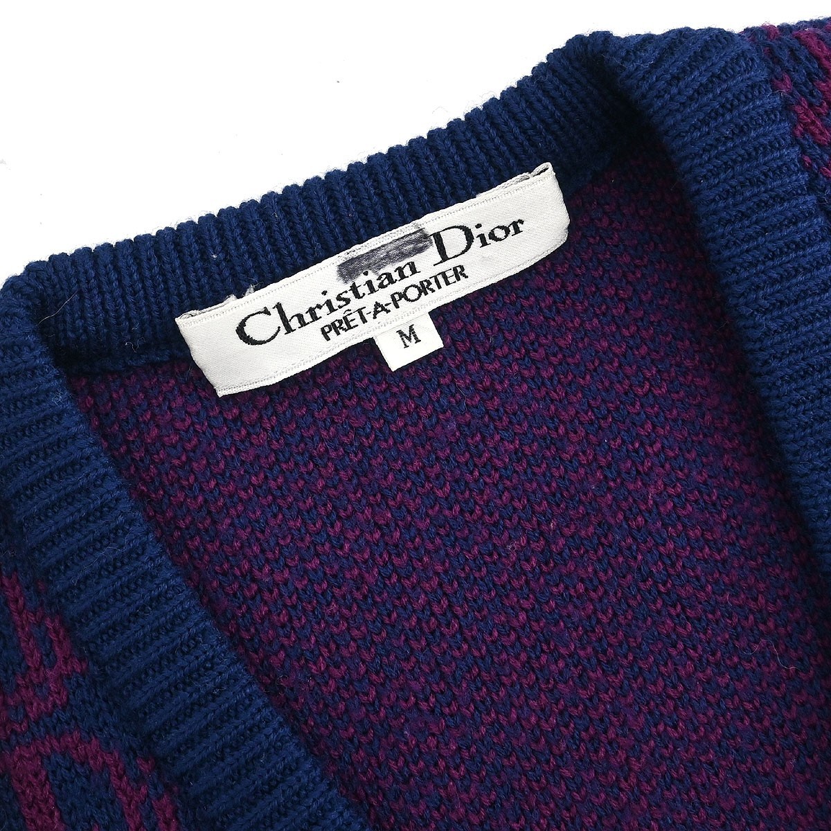 Christian Dior Trotter Sweater Navy Y-TK-03 #M 166001 | eBay