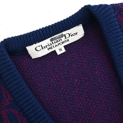 Christian Dior Trotter Sweater Navy Y-TK-03 #M 166001 | eBay