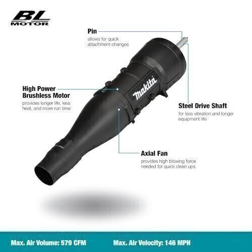 Makita UB401MP Blower Couple Shaft Attachment - Picture 2 of 7