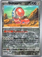 Orthworm 151/193 SV02: Paldea Evolved Rare Reverse Holo NM