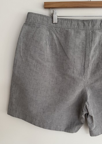 Pantalones Cortos Chinos Orlebar Marrón Cordón Muy Ligeros Gris W38” 2XL - Imagen 11 de 14
