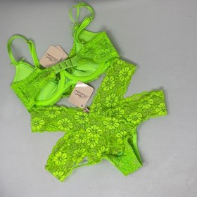 Agent Provocateur Margot Green 32C/2 Set NWT