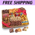 Decadent Chocolate, Caramel & Crunch Grand Gift Basket - 13.75 x 11.2 x 3.6 in.