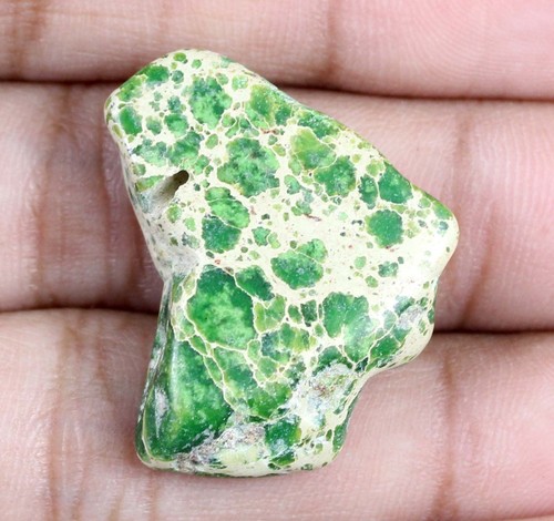 AGI Certified Natural Green Carico Lake Turquoise 19,25 Ct Polished Rough T14473 - Bild 4 von 7