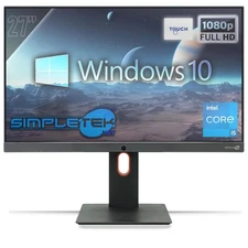 All In One 27" Touch I5 Ram 8Gb Ssd 120Gb Windows 10 Pro Computer Fhd Vesa
