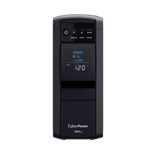 CyberPower CP850PFCLCD-R PFC Sinewave 10 Outlets UPS - Certified Refurbished - 第 1/7 張圖片