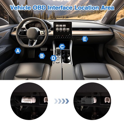 OBD Power Cable for Radar Detector,Radar Detector Cable,OBDII Adapter...  - Imagen 6 de 7