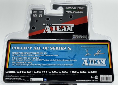 Greenlight Hollywood The A Team 2015 Chevrolet Silverado 1983 GMC Vandura Hauler - Bild 11 von 11