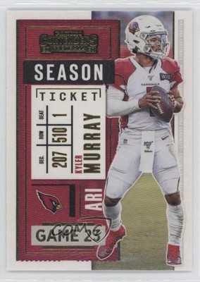 2020 Panini Contenders Season Ticket Stardust Kyler Murray #98 3hd