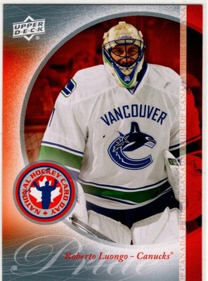 2011 Upper Deck Hockey Roberto Luongo No. HCD9 Vancouver Canucks