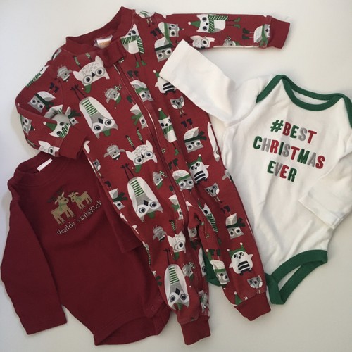 Paquete de Ropa Infantil Navidad Tema Carters (3M) Gymboree (3-6M) - Imagen 9 de 9