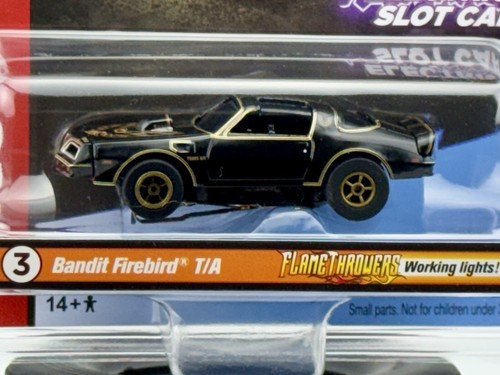 Auto World Smokey And The Bandit Firebird T/A HO Slot Car Articolo #SC339/48 NUOVO - Foto 2 di 10