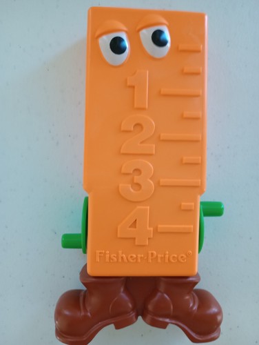 Vintage Fisher Price #610 1982 Curious Critters Frottee Maßband - Bild 7 von 7