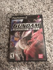 PlayStation 2 PS2 Mobile Suit Gundam Federation Vs Zeon Complete Tested