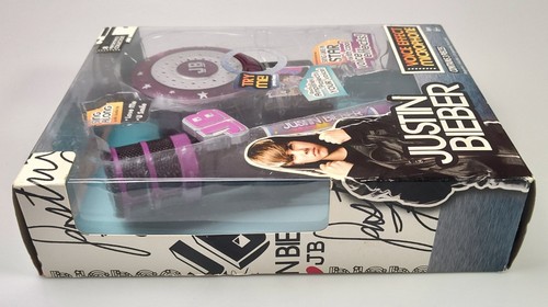 2011 Justin Bieber JB Voice Songs Amplifier And Microphone (Needs New Batteries) - Picture 3 of 9