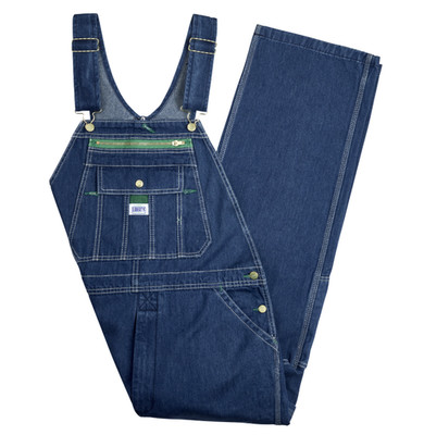 Liberty Men s Stonewashed Denim Bib Overalls   Durable Workwear Carpenter Style