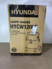 Hyundai HYCW1200E 2-in-1 Upholstery Cleaner / Carpet Cleaner and Wet & Dry Vacuu