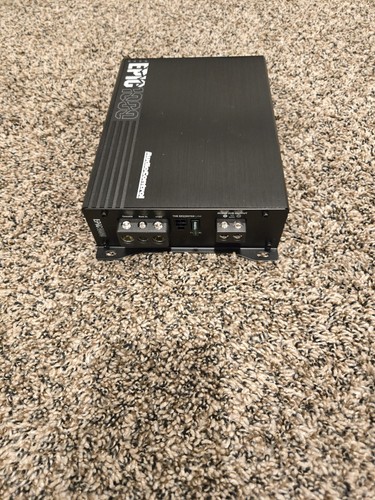 AudioControl EPIC 1000 mono subwoofer amplifier — 1000 watts RMS x 1 at 1 ohm - Picture 8 of 13