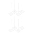 8 PC-Donuts steht für Acryldessert-Displays für Party-Bäckerei (transparent)