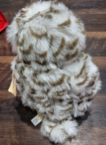 Aurora - Miyoni - 9" Búho Nieve Animal de Peluche Realista Nuevo - Imagen 3 de 11