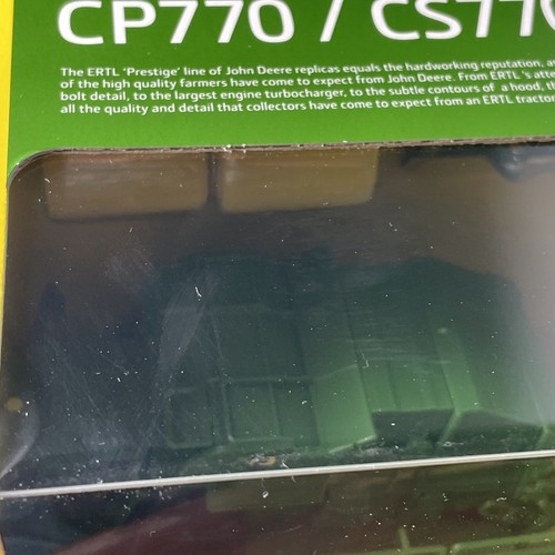 ERTL 1:64 John Deere CP770 CS770 Cotton Picker Stripper Employee Edition 1/750 - Picture 16 of 17