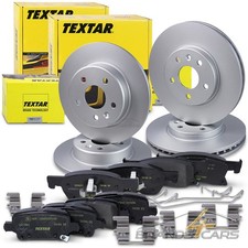 TEXTAR BREMSSCHEIBEN Ø276/264 +BREMSBELÄGE VORNE+HINTEN FÜR OPEL ASTRA K RPO J67