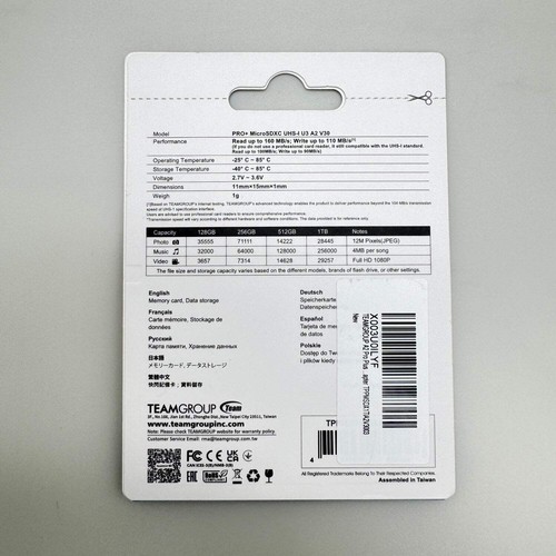 Kit de stockage 2 To - SSD NVMe 1 To + MicroSD 1 To | Haute vitesse | U3 A2 V30 | ADAPTATEUR - Photo 4 sur 5