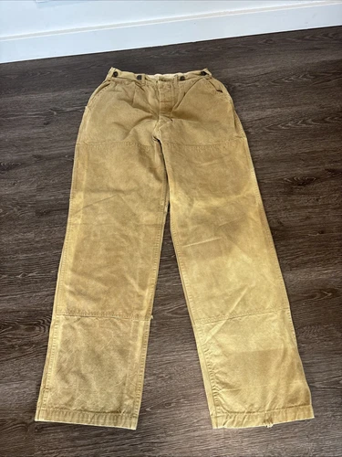 Vintage 1950s 60s  Marshall Gamemaster  Hunting Canvas Rare Logging Work Pants