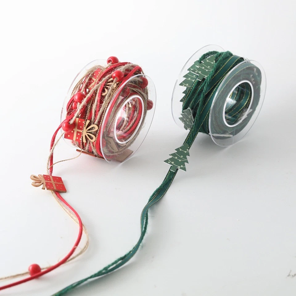 Creative handmade Christmas decoration ribbon, angel gift, ribbon gift packaging - Image 4 of 4