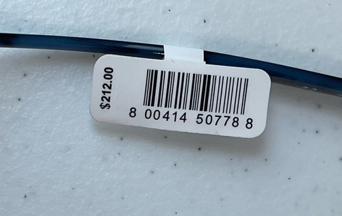 Lacoste L2841 (424) Navy Blau Marmor Brille Brillengestell 55-18 150 NEU - Bild 6 von 8