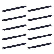 1U Blank Rack Mount Panel Spacer 10 Pack for 19in Server Rack Enclosure or ...