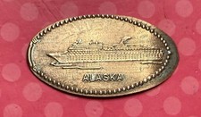 Cruise Ship Alaska Elongated Pressed Penny