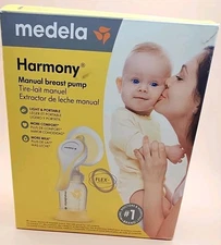 Medela Harmony Manual Breast Pump with Personalfit Flex Breast Shield,  Set NIB