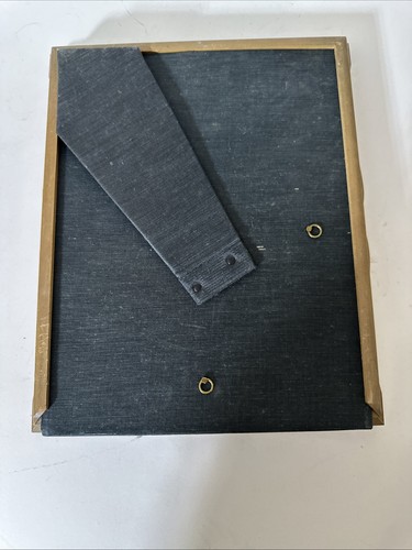 Cornice portafoto mcm vintage legno smerlato intagliato 8x10 - Foto 4 di 6