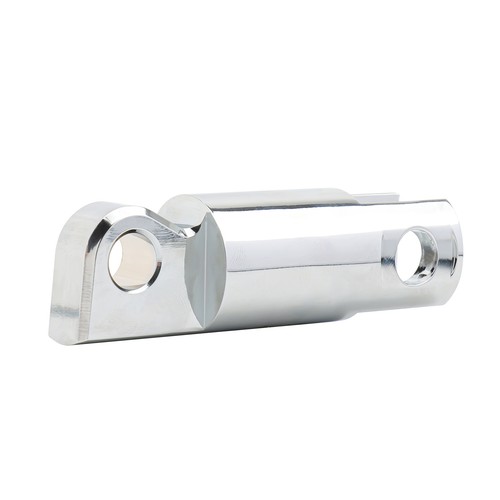 Chrome Foot Peg Control 2-1/4" Extender Bracket For HARLEY Touring Sporster XL - Picture 9 of 11